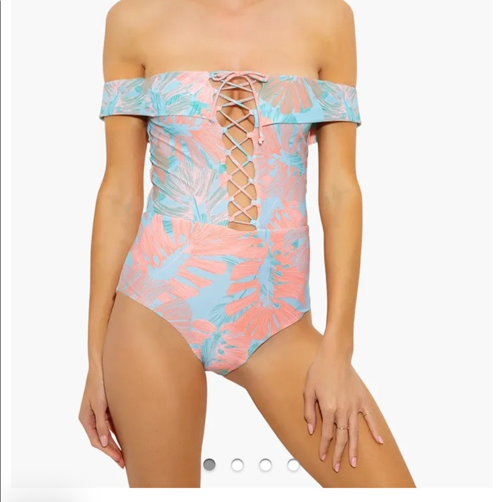 L*Space Anja off the shoulder one piece